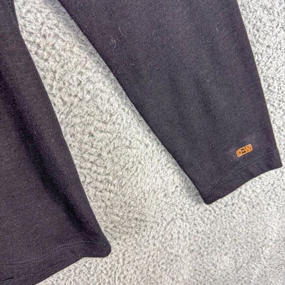 Omni Wool Shirt Mens XL Black Base Layer Wool Blend Outdoors Hunting Fishing Run - Picture 4 of 13